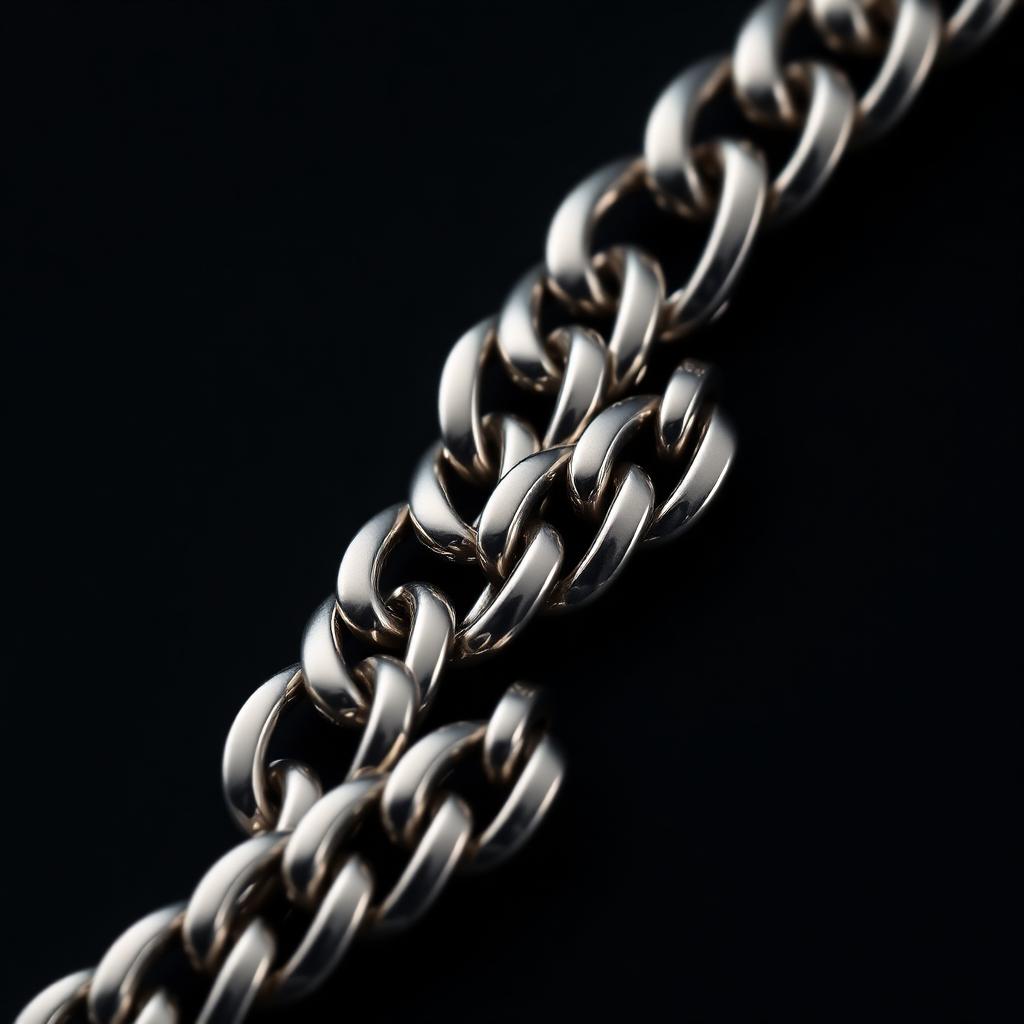 5mm Cuban Bracelet close-up