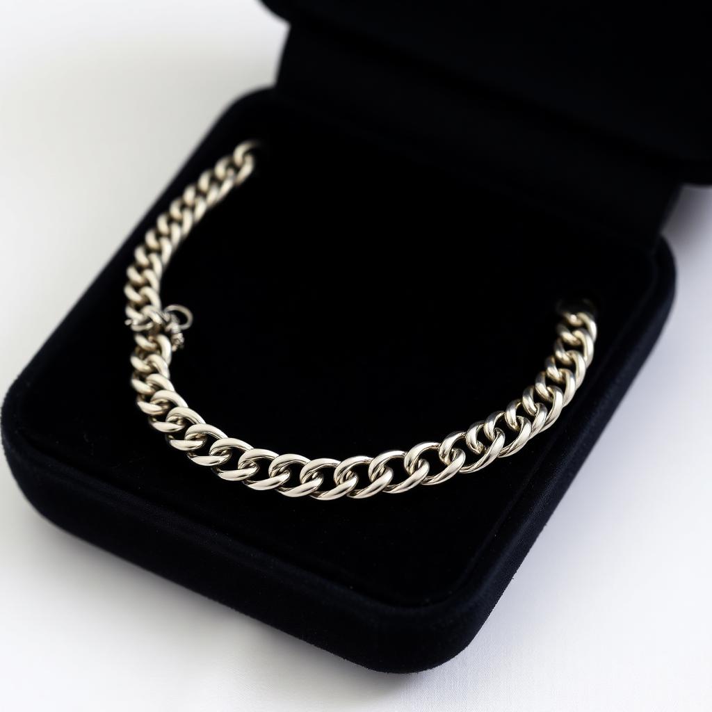 5mm Cuban Bracelet in box