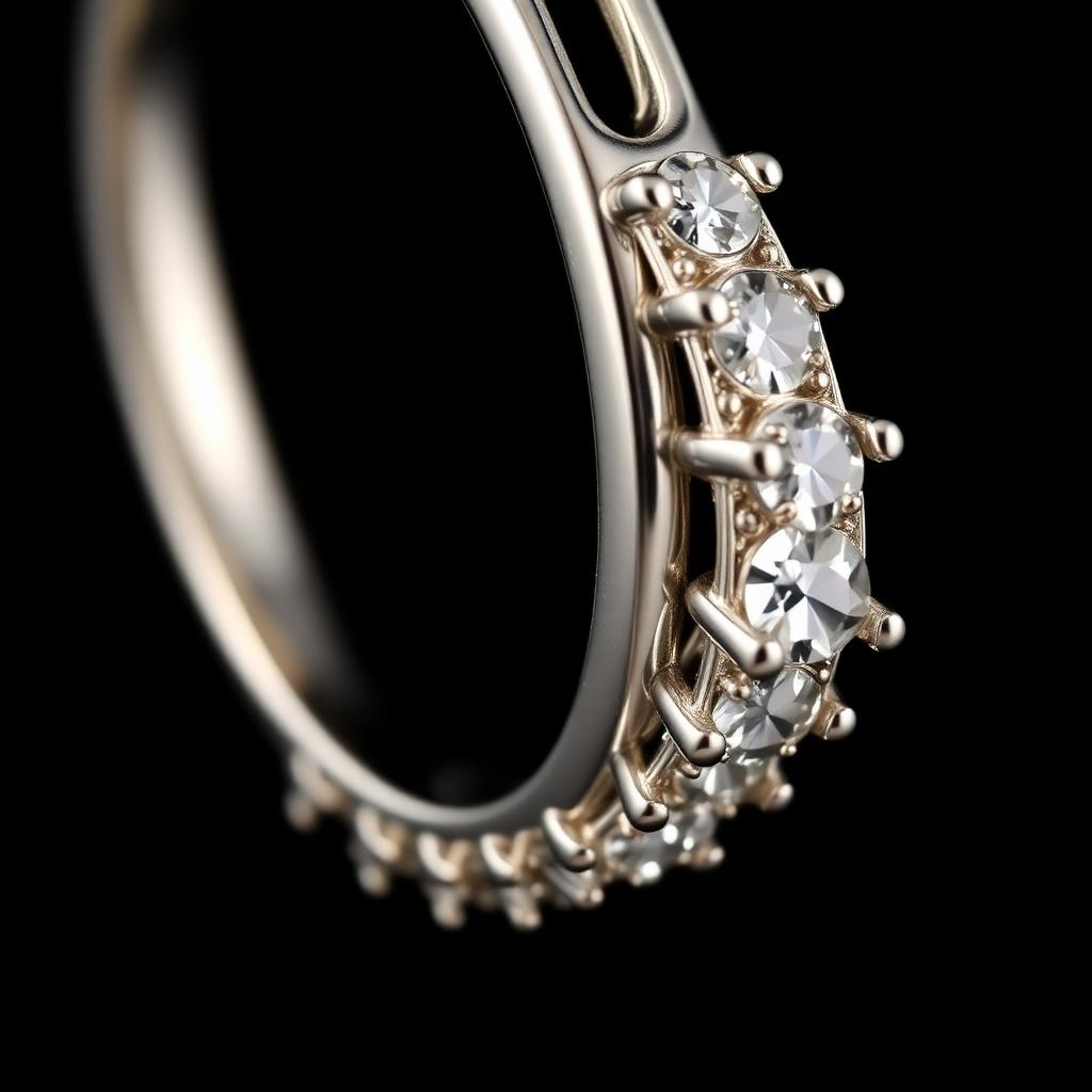 Huggie Hoop close-up