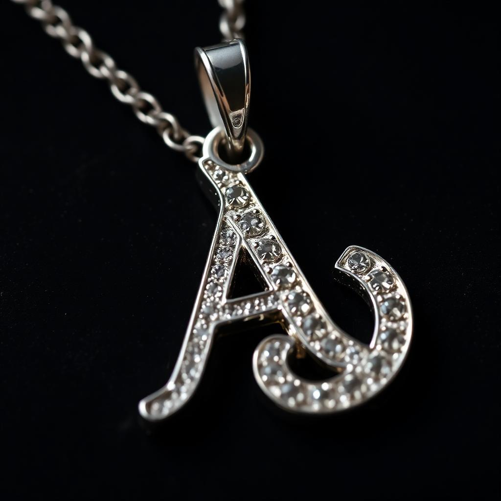 Initial Pendant close-up