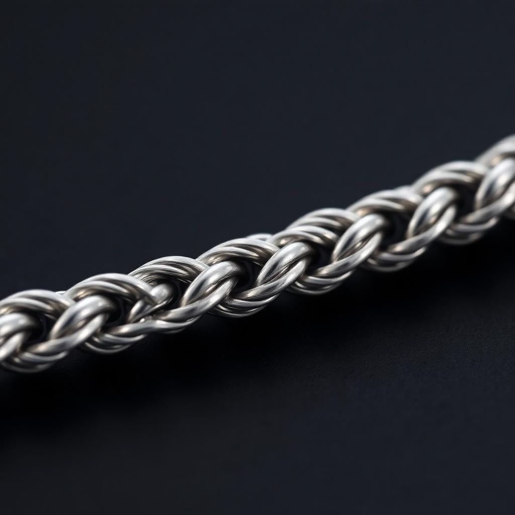 3mm Rope Chain close-up