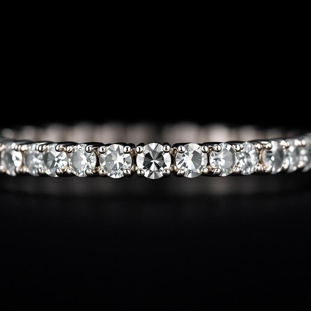 5mm Tennis Bracelet close-up